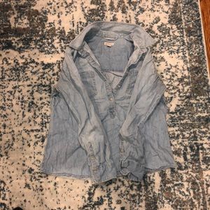 Long Sleeve Denim Shirt